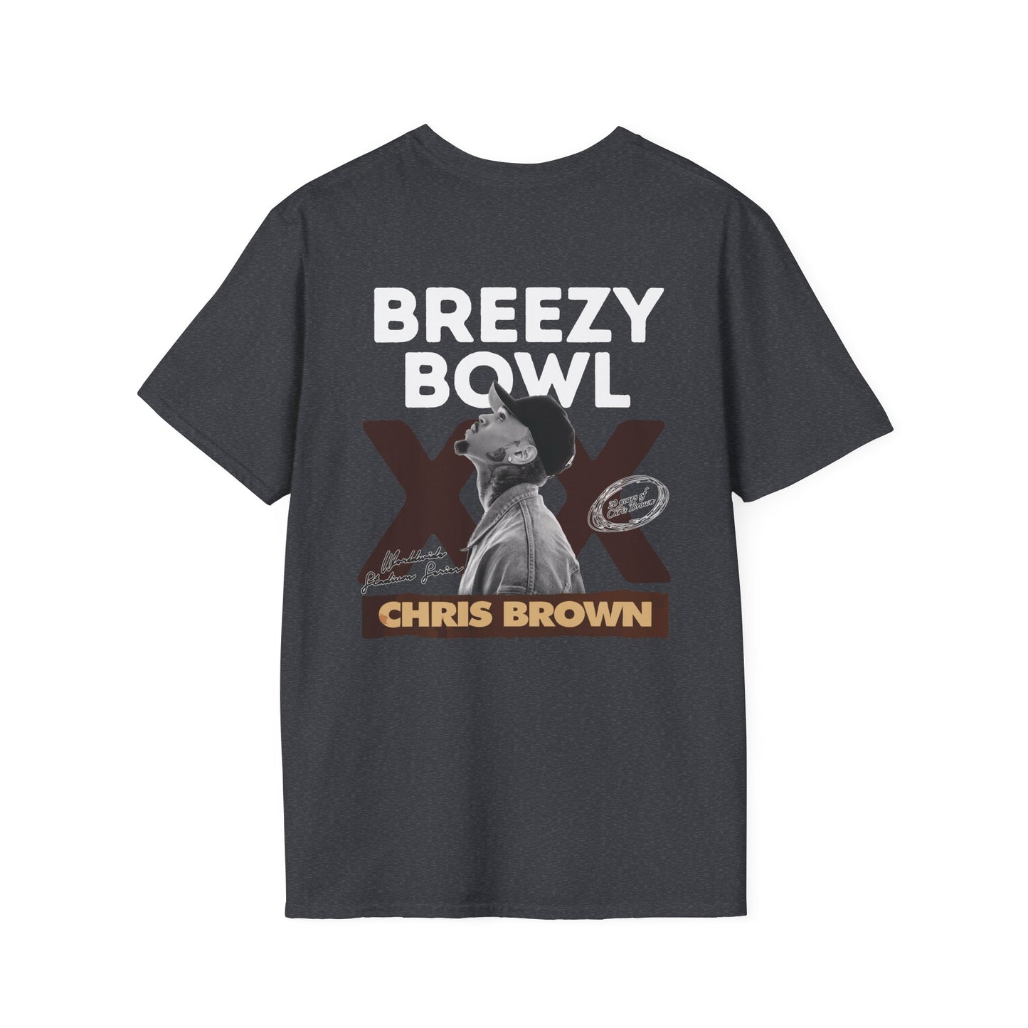 T-Shirt Chris Brown Breezy Bowl Unisex Softstyle