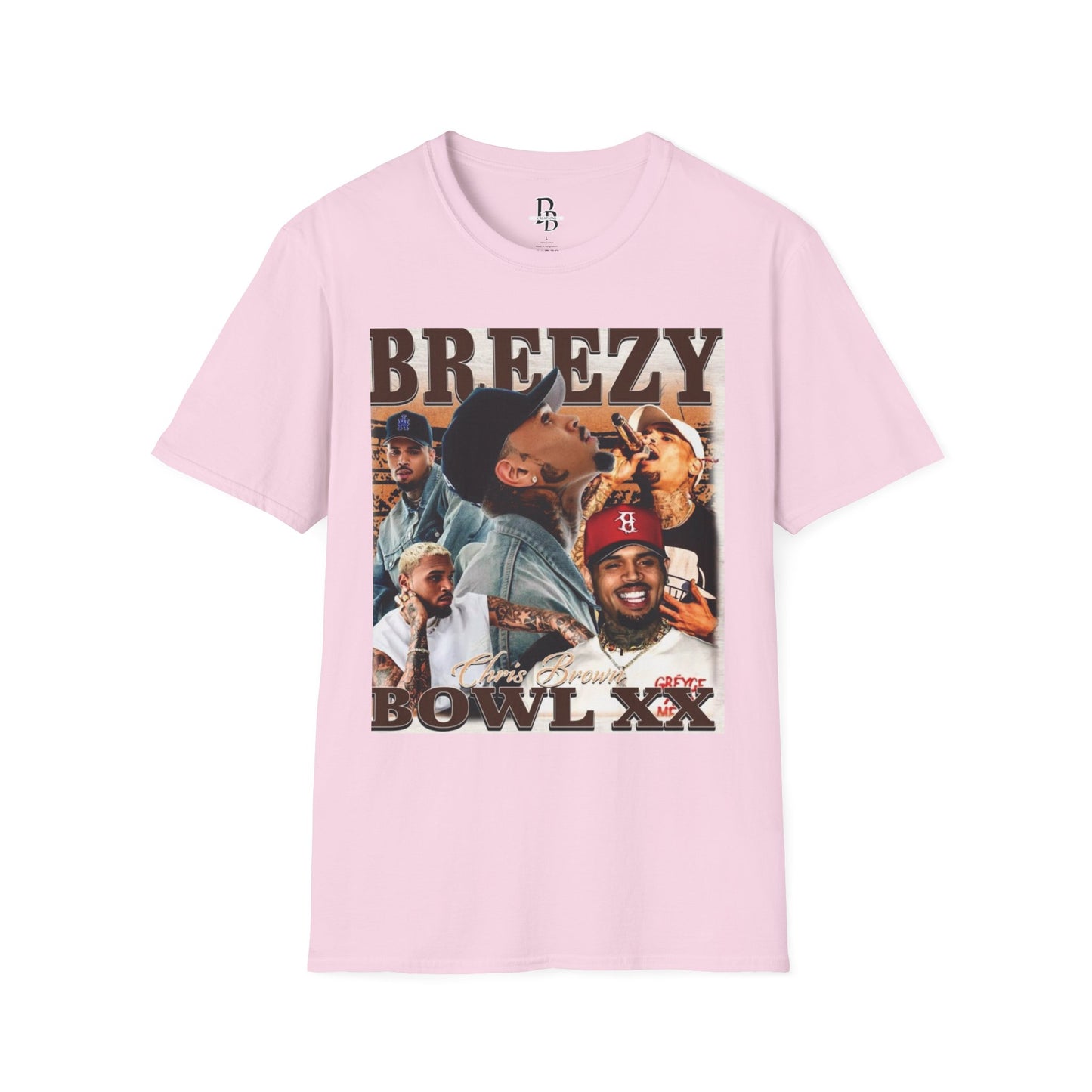 T-Shirt Chris Brown Breezy Bowl Unisex Softstyle