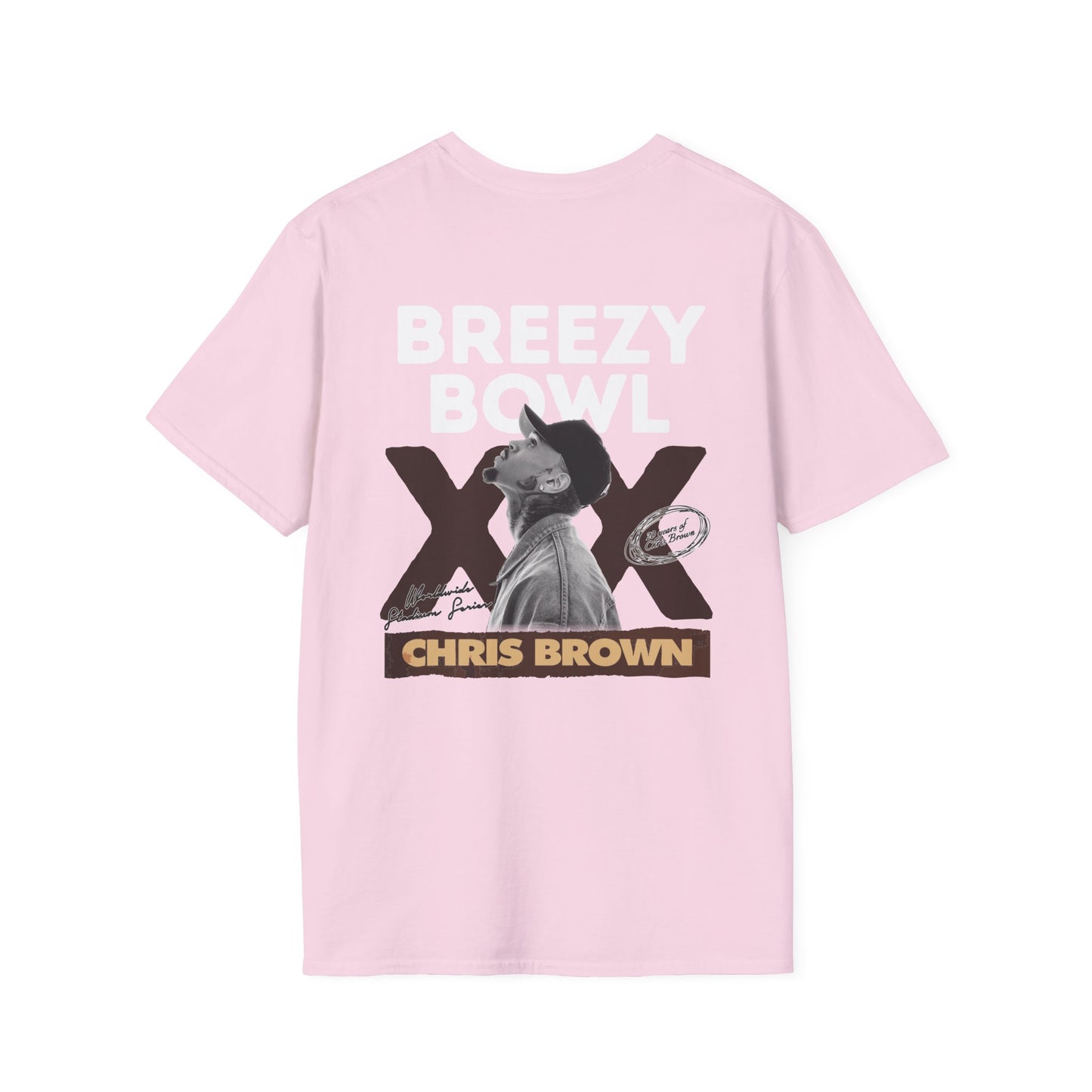 T-Shirt Chris Brown Breezy Bowl Unisex Softstyle