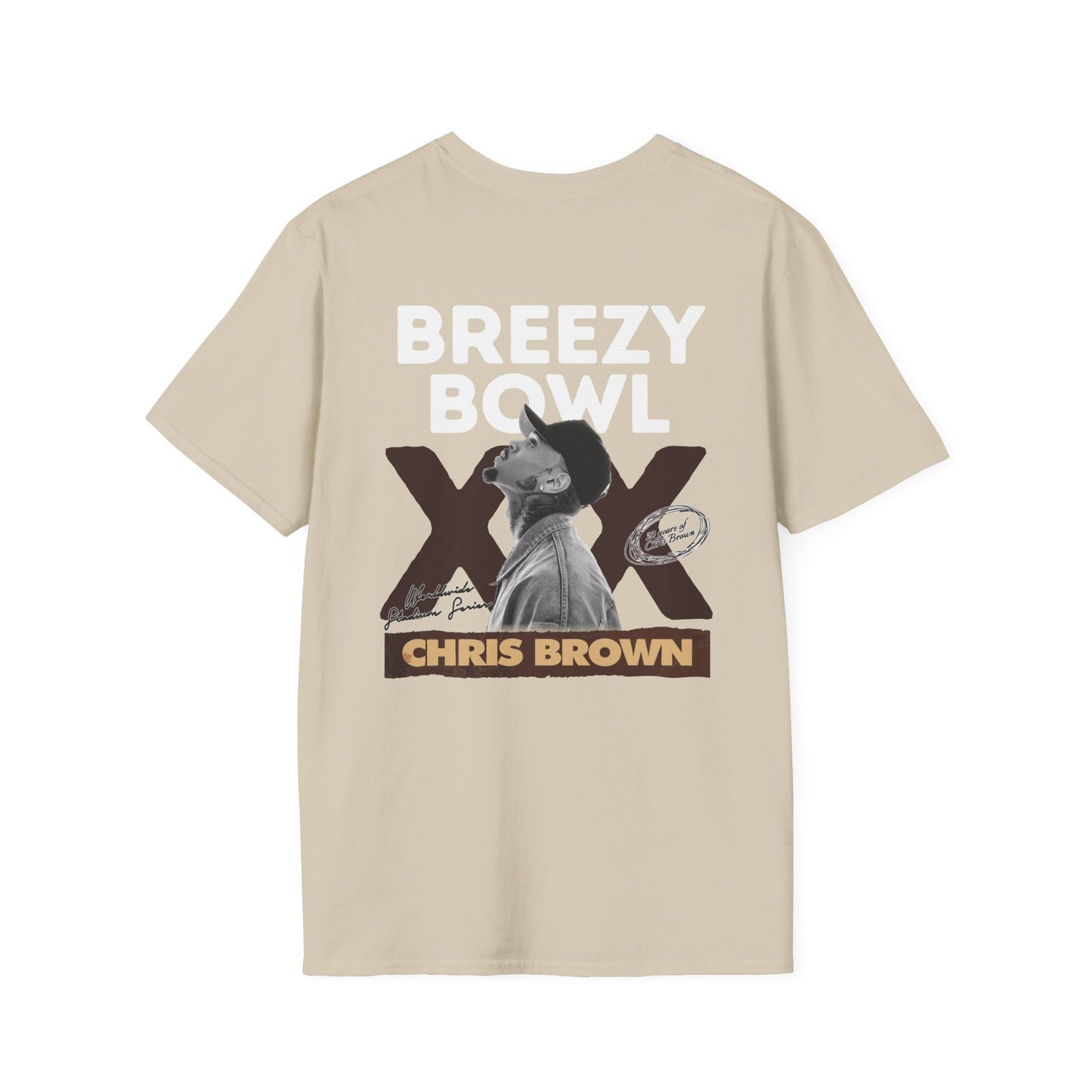 T-Shirt Chris Brown Breezy Bowl Unisex Softstyle
