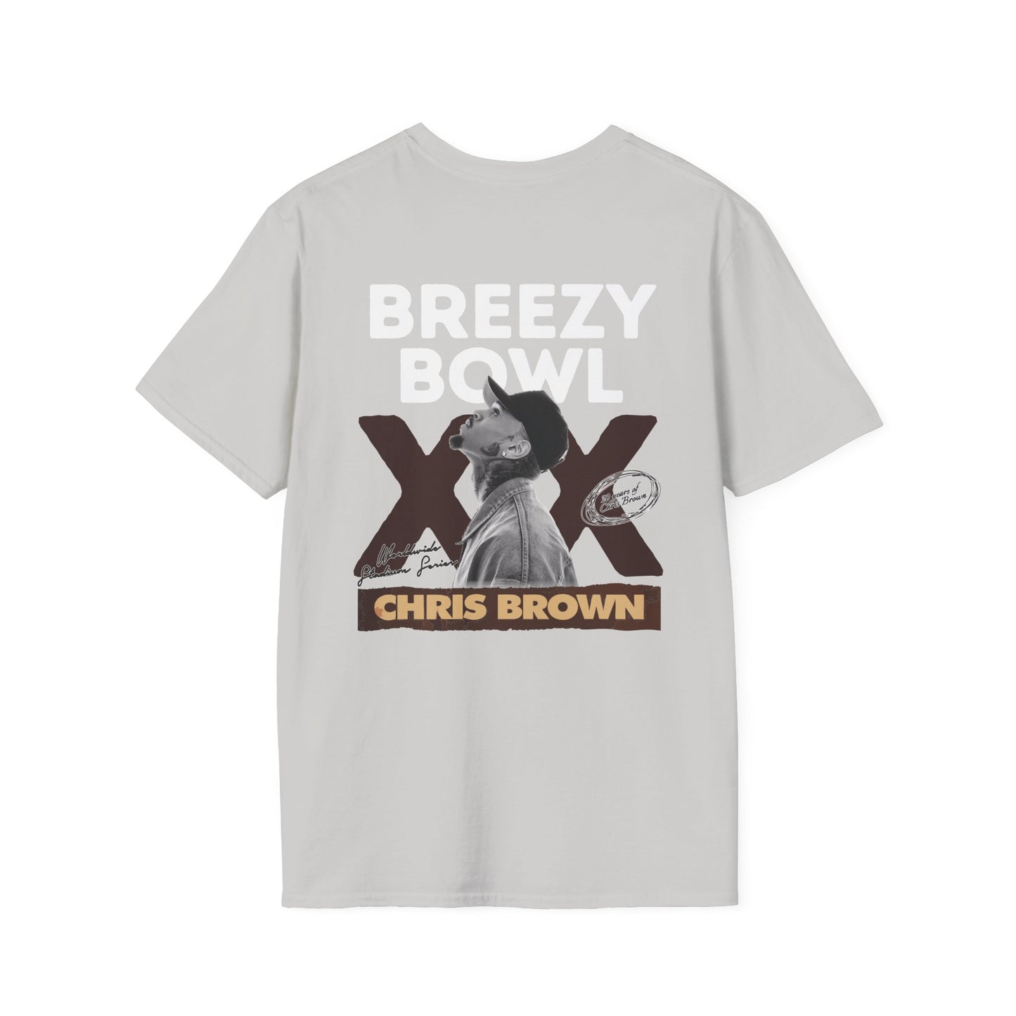 T-Shirt Chris Brown Breezy Bowl Unisex Softstyle