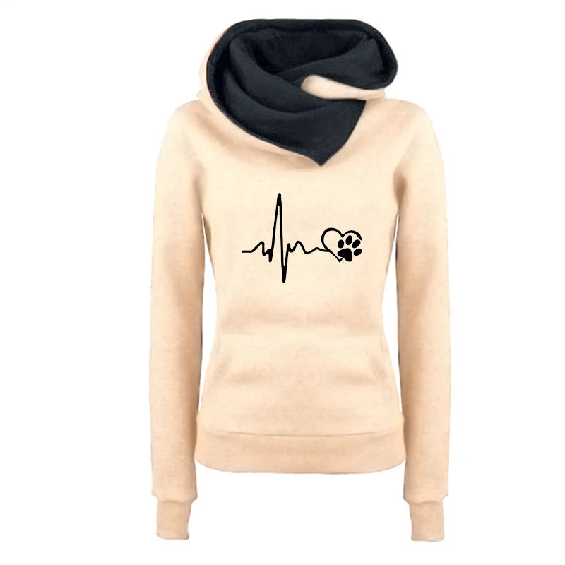 Sports Women Sweatshirts Fashion Top Streetwear Outdoors Hoodies Casual Woman Clothing Jogging Pullovers Daily Women's