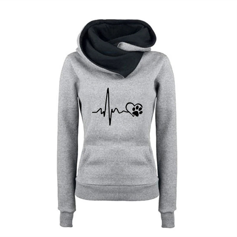 Sports Women Sweatshirts Fashion Top Streetwear Outdoors Hoodies Casual Woman Clothing Jogging Pullovers Daily Women's